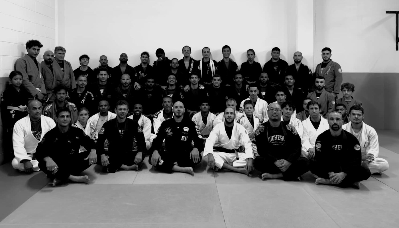 Les membres de Foucheroll BJJ réunis sur le tatami